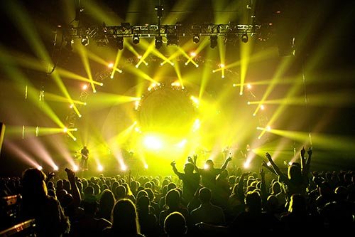 Brit Floyd live on stage. Photo by Dave Munn.