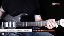 Economy Picking - Part 14 - a FretHub online guitar lesson, with Bobby Harrison