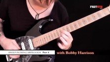 Sweep Picking Arpeggios - Part 4 - a FretHub online guitar lesson, with Bobby Harrison