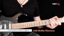 Two Handed Tapping - Part 2 - a FretHub online guitar lesson, with Bobby Harrison