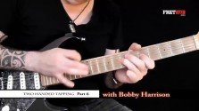 Two Handed Tapping - Part 6 - a FretHub online guitar lesson, with Bobby Harrison