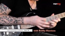 Two Handed Tapping - Part 10 - a FretHub online guitar lesson, with Bobby Harrison