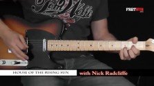 Song - House Of The Rising Sun - a FretHub online guitar lesson, with Nick Radcliffe