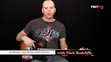 Power Chords and Riffs - a FretHub online guitar lesson, with Nick Radcliffe