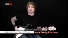 Introducing Palm Muting - a FretHub online guitar lesson, with Bobby Harrison