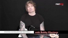 Finding Notes On The Neck 1 - a FretHub online guitar lesson, with Bobby Harrison