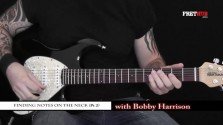 Finding Notes On The Neck 2 - a FretHub online guitar lesson, with Bobby Harrison