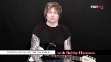 Finding Notes On The Neck 3 - a FretHub online guitar lesson, with Bobby Harrison