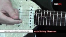 Introducing Picking Part 2 - a FretHub online guitar lesson, with Bobby Harrison