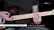 Riff - Smells Like Teen Spirit - a FretHub online guitar lesson, with Bobby Harrison