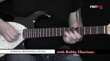 String Bending Licks - a FretHub online guitar lesson, with Bobby Harrison