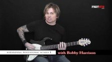 Expanding Pentatonic Scales 1 - a FretHub online guitar lesson, with Bobby Harrison