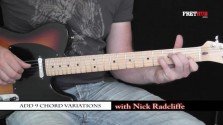 Add 9 Chord Variations - a FretHub online guitar lesson, with Nick Radcliffe