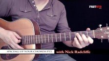 Spicing Up Your Chords 2 - a FretHub online guitar lesson, with Nick Radcliffe