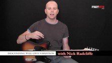 Descending Pull-Offs Variation - a FretHub online guitar lesson, with Nick Radcliffe