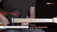 The Major Pentatonic Scale - a FretHub online guitar lesson, with Nick Radcliffe