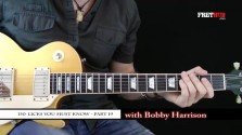 150 Rock Licks - Part 19 - a FretHub online guitar lesson, with Bobby Harrison