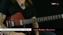 Blues Guitar part 11 - a FretHub online guitar lesson, with Bobby Harrison