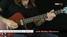 Blues Guitar part 13 - a FretHub online guitar lesson, with Bobby Harrison