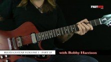 Blues Guitar part 15 - a FretHub online guitar lesson, with Bobby Harrison