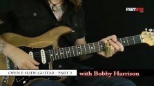 Slide: Open E part 2 - a FretHub online guitar lesson, with Bobby Harrison