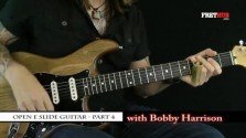 Slide: Open E part 4 - a FretHub online guitar lesson, with Bobby Harrison