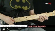 Funk Rhythm Guitar - part 5 - a FretHub online guitar lesson, with Nick Radcliffe