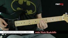 Funk Rhythm Guitar - part 6 - a FretHub online guitar lesson, with Nick Radcliffe