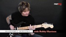 Legato - Part 3 - a FretHub online guitar lesson, with Bobby Harrison