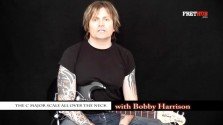 The C Major Scale All Over The Neck - a FretHub online guitar lesson, with Bobby Harrison