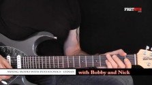 Mixing Modes With Pentatonics - Lydian - a FretHub online guitar lesson, with Bobby Harrison and Nick Radcliffe