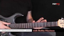 Mixing Modes With Pentatonics - Locrian - a FretHub online guitar lesson, with Bobby Harrison