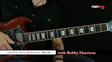 Soloing With Arpeggios - Part 10 - a FretHub online guitar lesson, with Bobby Harrison