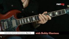 Soloing With Arpeggios - Part 14 - a FretHub online guitar lesson, with Bobby Harrison