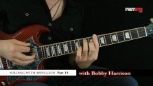 Soloing With Arpeggios - Part 15 - a FretHub online guitar lesson, with Bobby Harrison