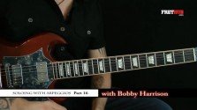 Soloing With Arpeggios - Part 16 - a FretHub online guitar lesson, with Bobby Harrison