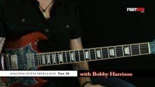 Soloing With Arpeggios - Part 27 - a FretHub online guitar lesson, with Bobby Harrison