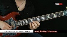 Soloing With Arpeggios - Part 33 - a FretHub online guitar lesson, with Bobby Harrison