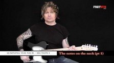 The Notes On The Neck - Part 1 - a FretHub online guitar lesson, with Bobby Harrison