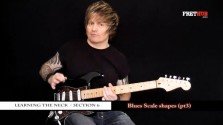 Blues Scale Shapes - Part 3 - a FretHub online guitar lesson, with Bobby Harrison