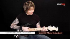 Caged Major Scales - Part 1 - a FretHub online guitar lesson, with Bobby Harrison