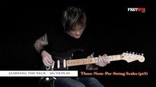 Three Note Per String Scales - Part 3 - a FretHub online guitar lesson, with Bobby Harrison